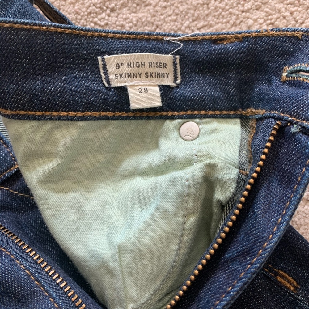 🎉HP🎉MADEWELL 9" High Riser skinny skinny jean - Picture 5 of 6